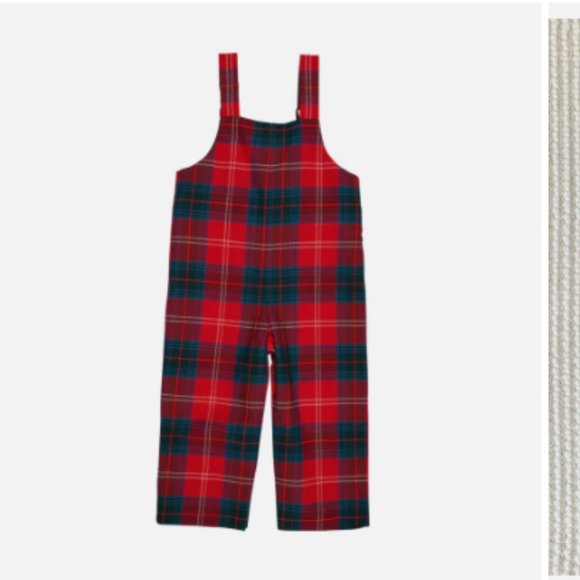TBBC Beaufort Bonnet IVY LEAGUE LONGALL-MIDDLETON PLACE PLAID baby red checker - Picture 1 of 5